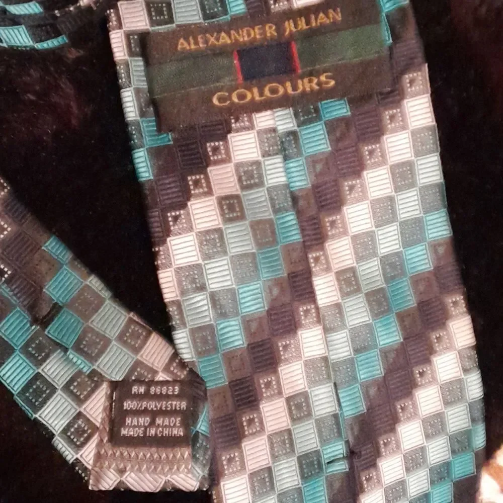NWT Alexander Julian Colours Hand Made Tie All Ties Choose any 3 for $40
